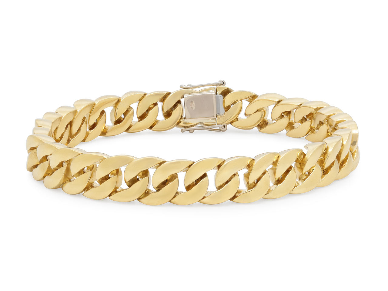 Curb Link Bracelet in 18K Gold