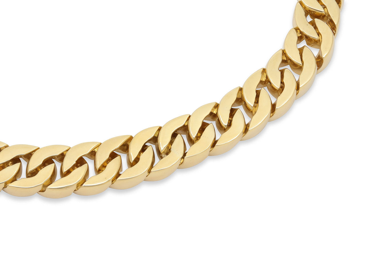 Curb Link Bracelet in 18K Gold