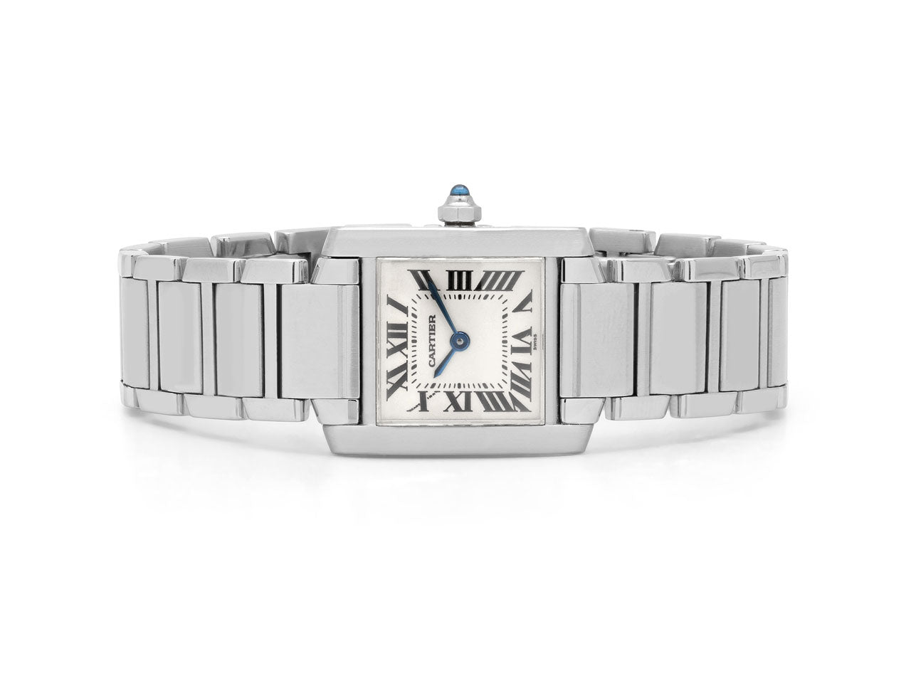 Cartier 'Tank Française' Watch in Stainless Steel, 20 mm