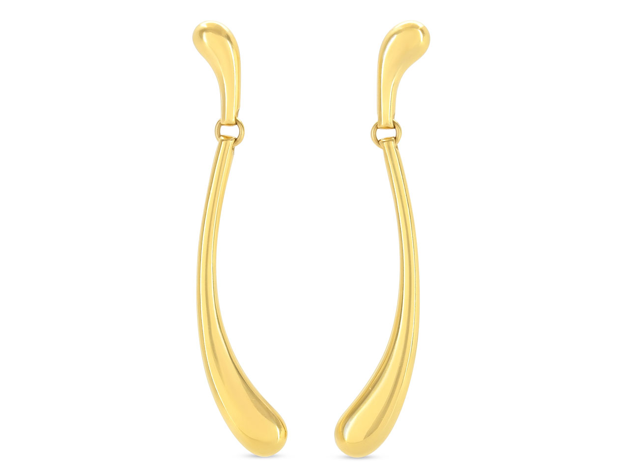 Tiffany & Co. Elsa Peretti 'Teardrop' Dangle Earrings in 18K Gold