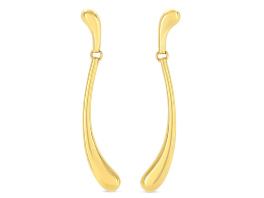 Tiffany & Co. Elsa Peretti 'Teardrop' Dangle Earrings in 18K Gold