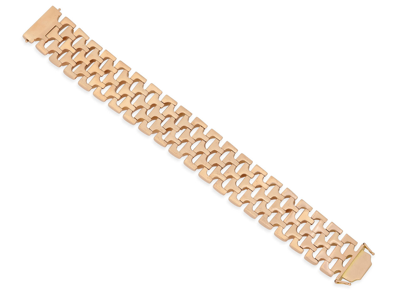 Link Bracelet in 18K Rose Gold