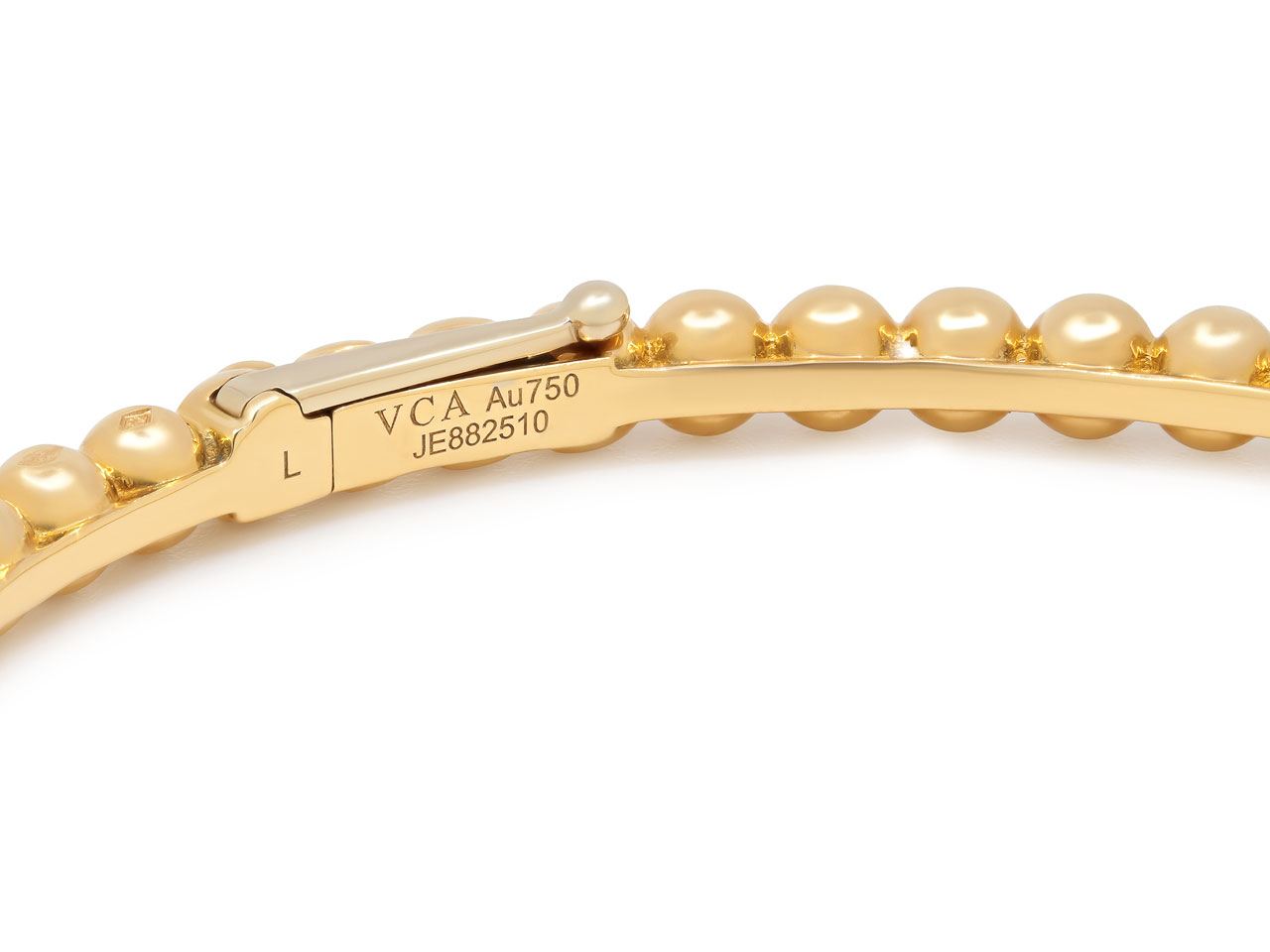 Van Cleef & Arpels 'Perlèe Pearls of Gold' Bracelet in 18K Gold