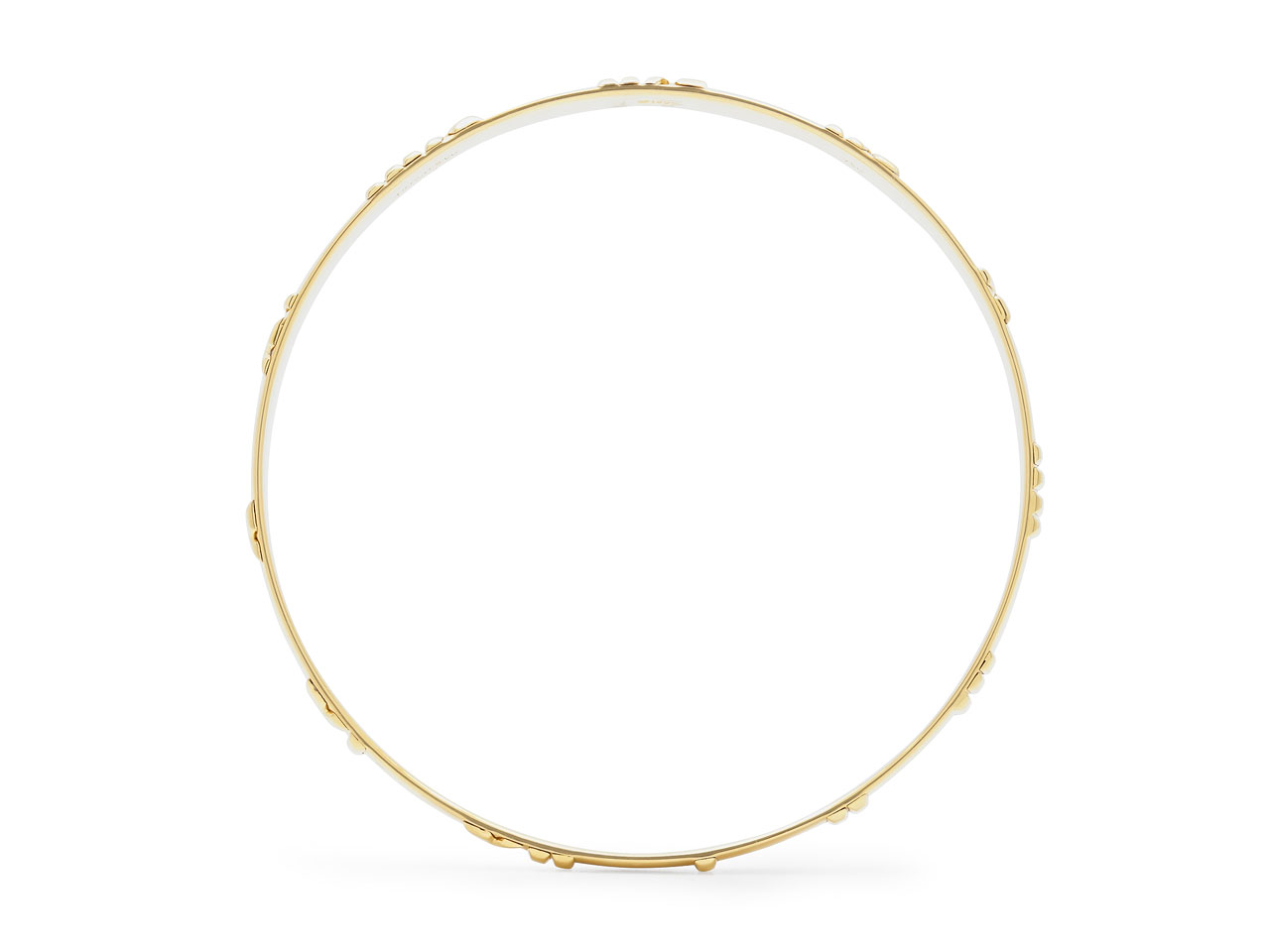 Tiffany & Co. 'Atlas' Bangle Bracelet in 18K Gold