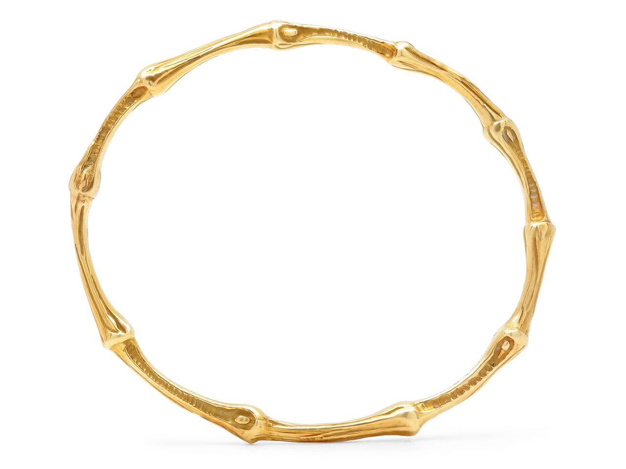 Tiffany & Co. Bamboo Bangle Bracelet in 18K Gold