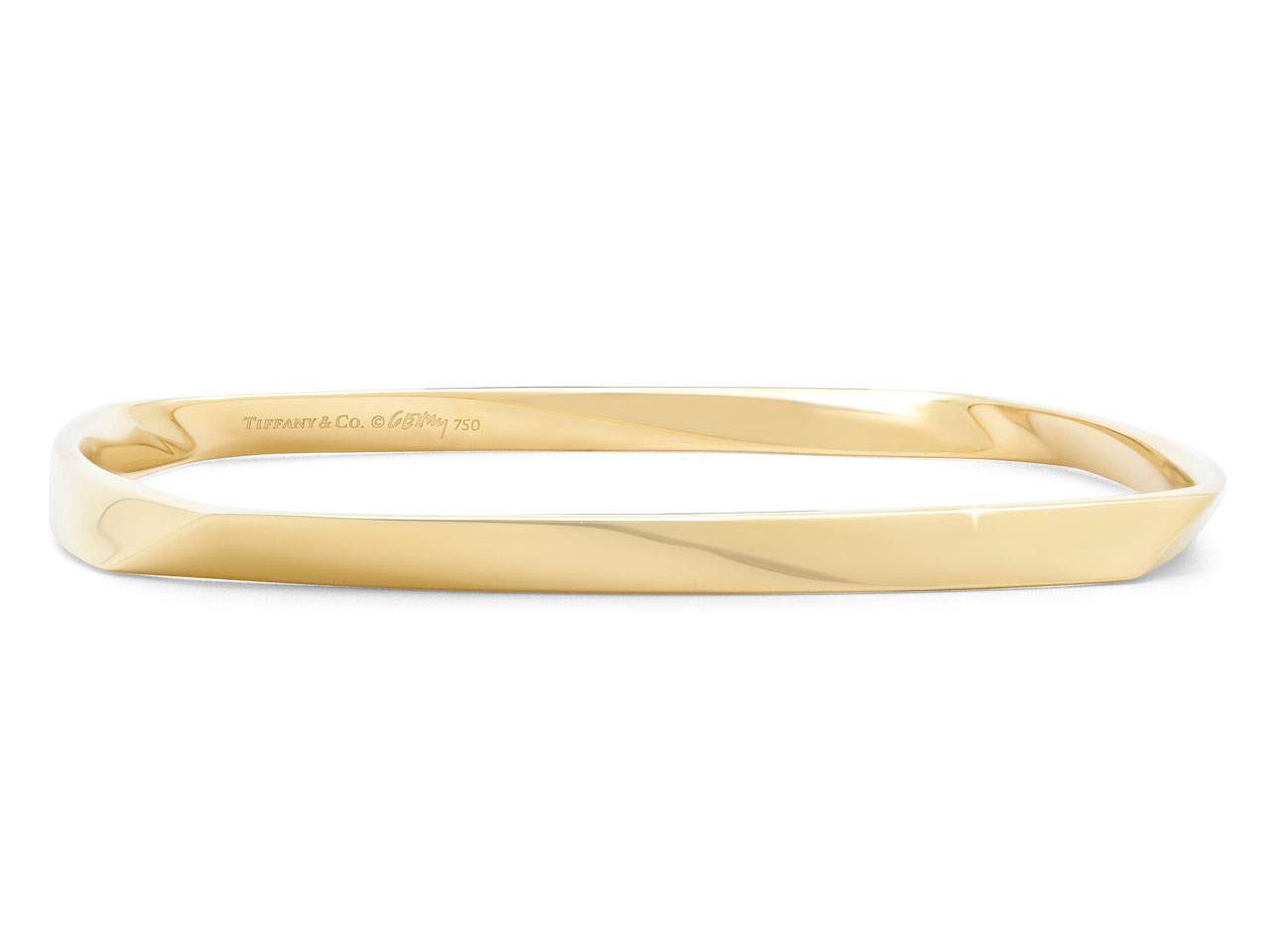 Tiffany & Co. Frank Gehry 'Torque' Bangle Bracelet in 18K Gold