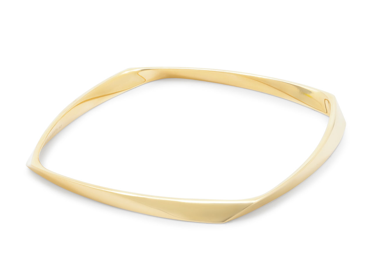 Tiffany & Co. Frank Gehry 'Torque' Bangle Bracelet in 18K Gold