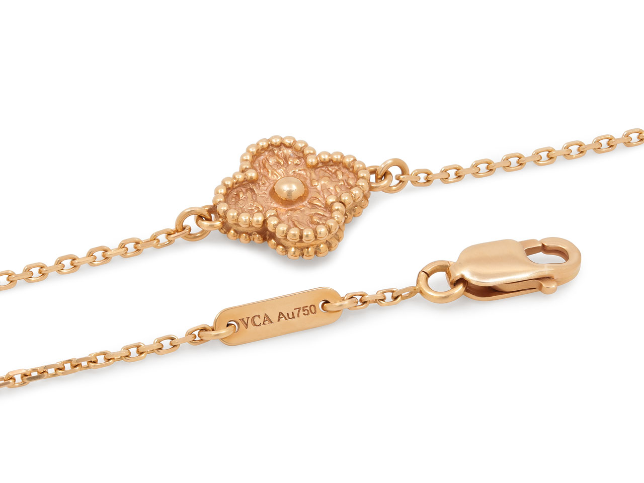 Van Cleef & Arpels 'Sweet Alhambra' Bracelet in 18K Rose Gold