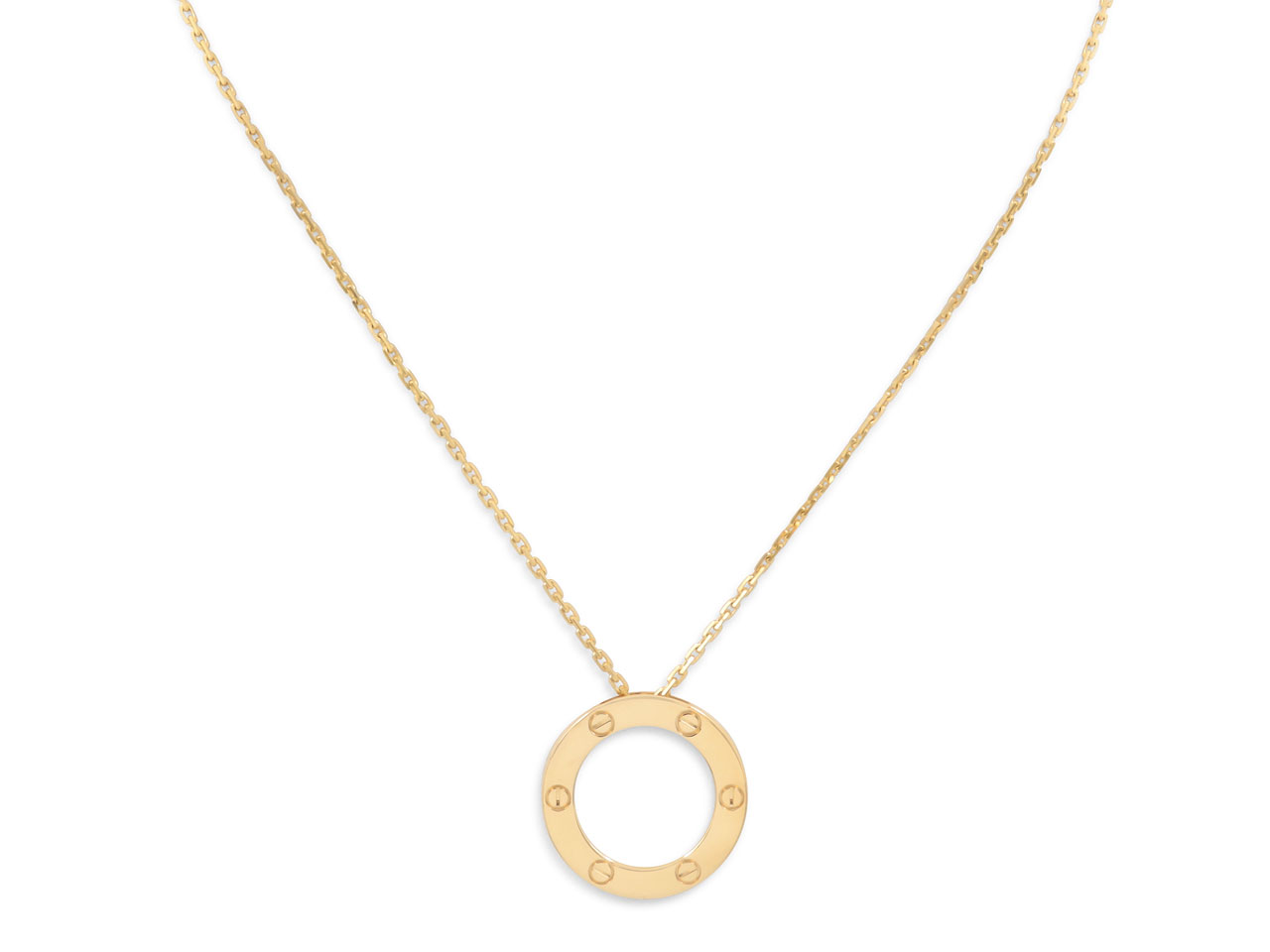 Cartier 'Love' Necklace in 18K Gold