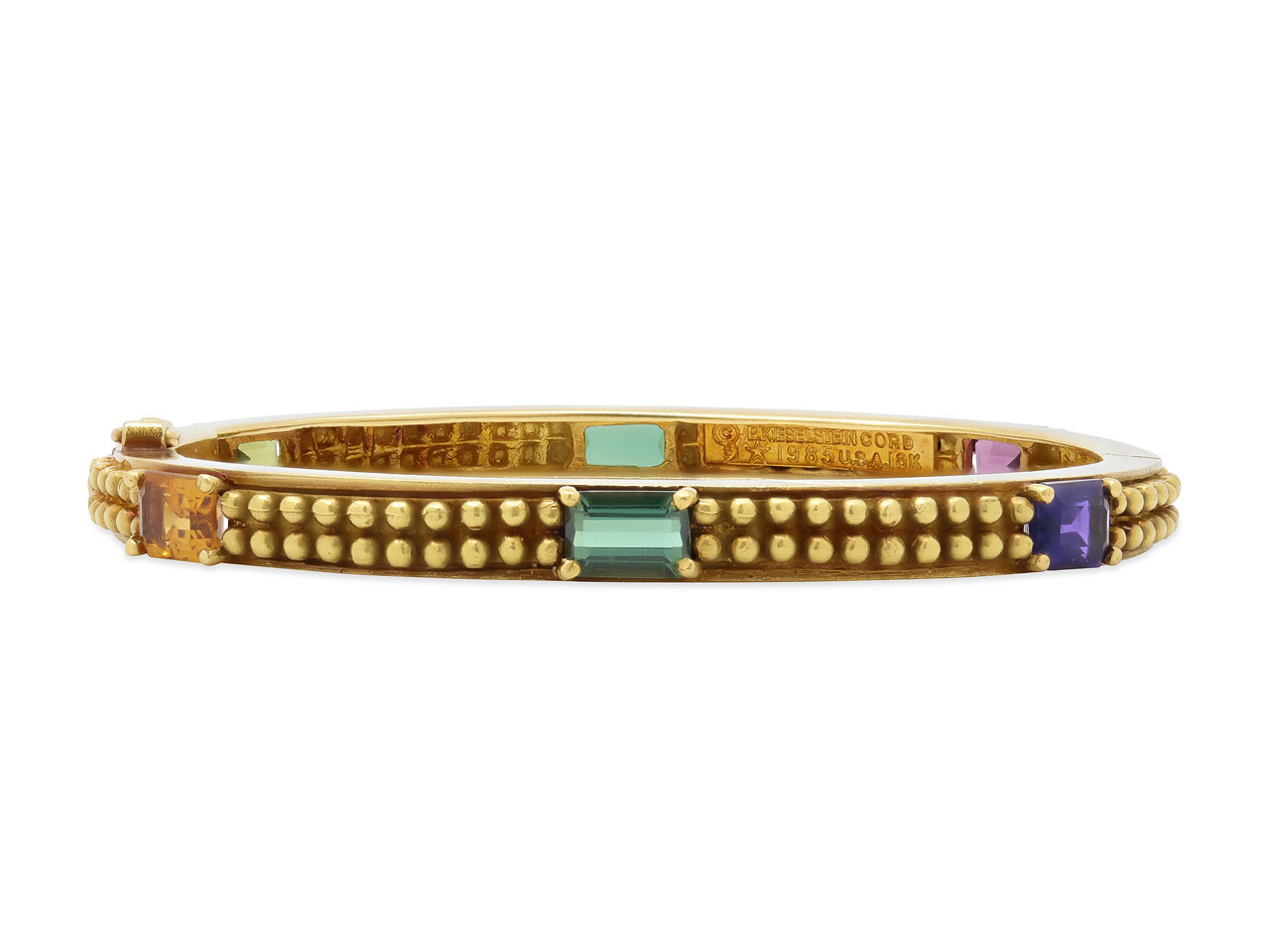 Kieselstein-Cord Gemstone Bracelet in 18K Gold