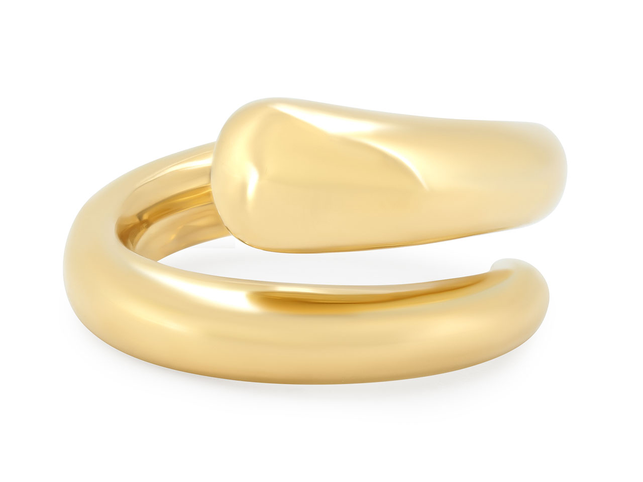 Snake Wrap Ring in 18K Gold, by Beladora