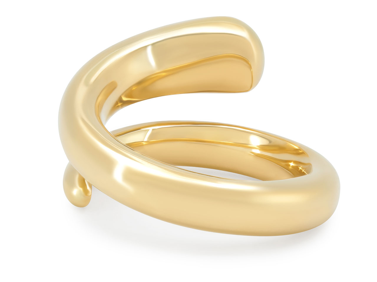 Snake Wrap Ring in 18K Gold, by Beladora