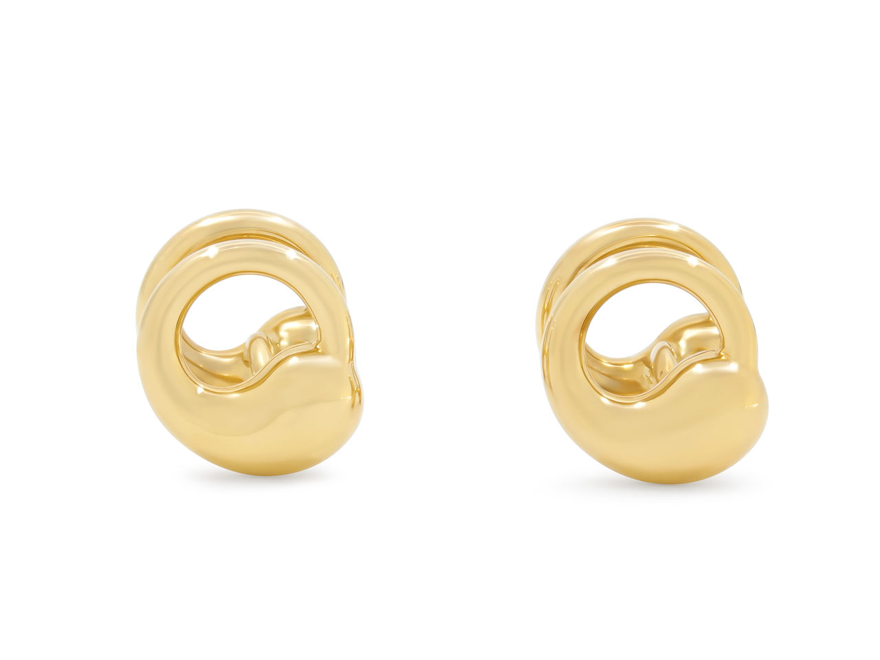 Tiffany & Co. Elsa Peretti 'Eternal Circle' Cufflinks in 18K Gold