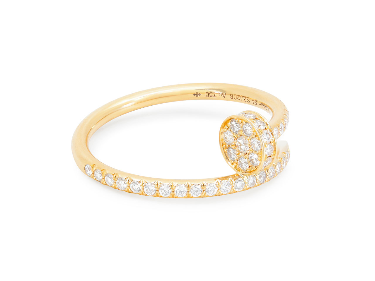 Cartier 'Juste Un Clou' Diamond Ring in 18K Gold