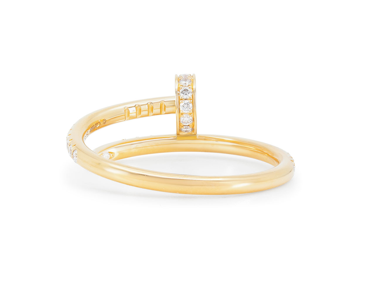 Cartier 'Juste Un Clou' Diamond Ring in 18K Gold