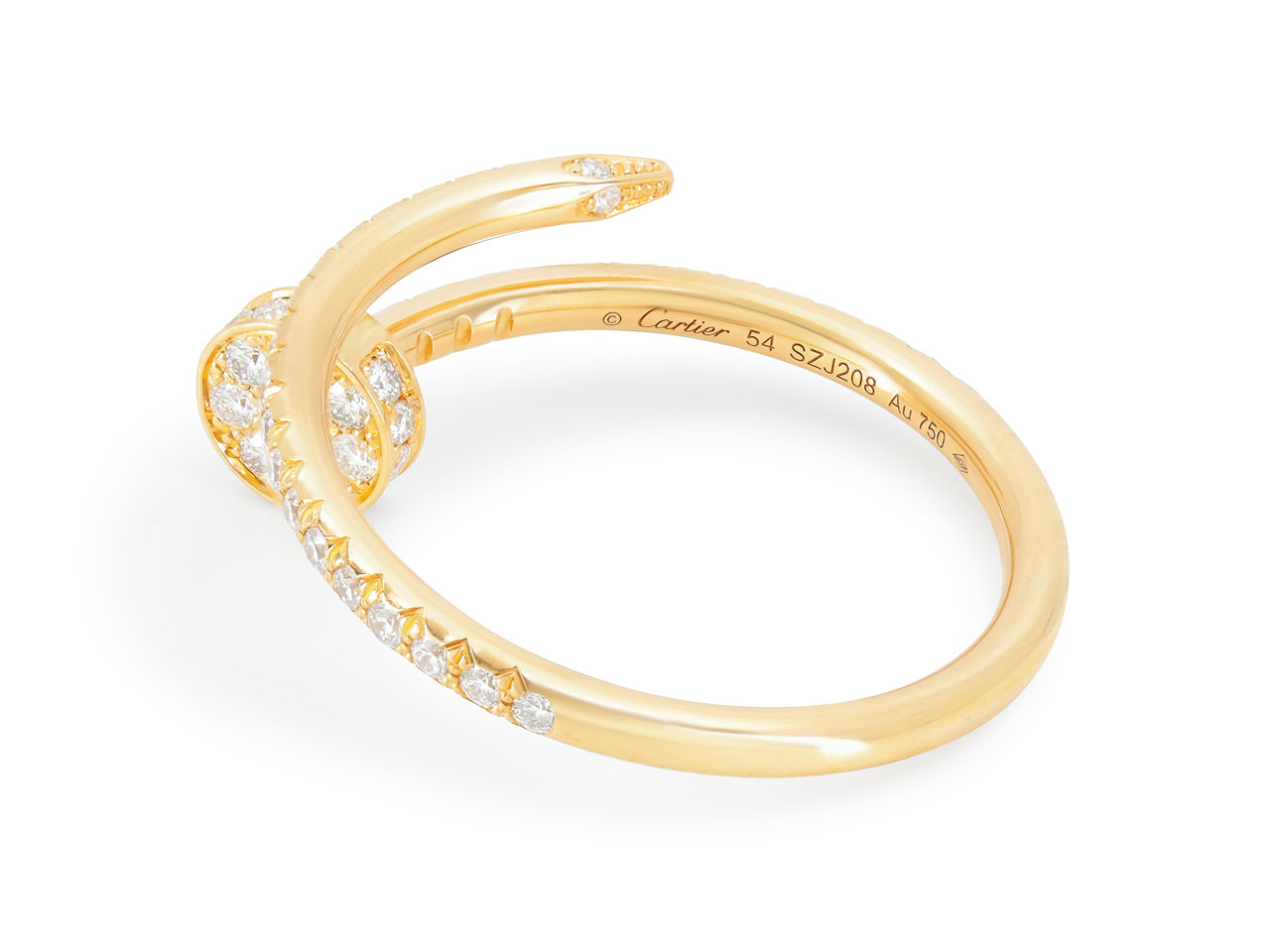 Cartier 'Juste Un Clou' Diamond Ring in 18K Gold