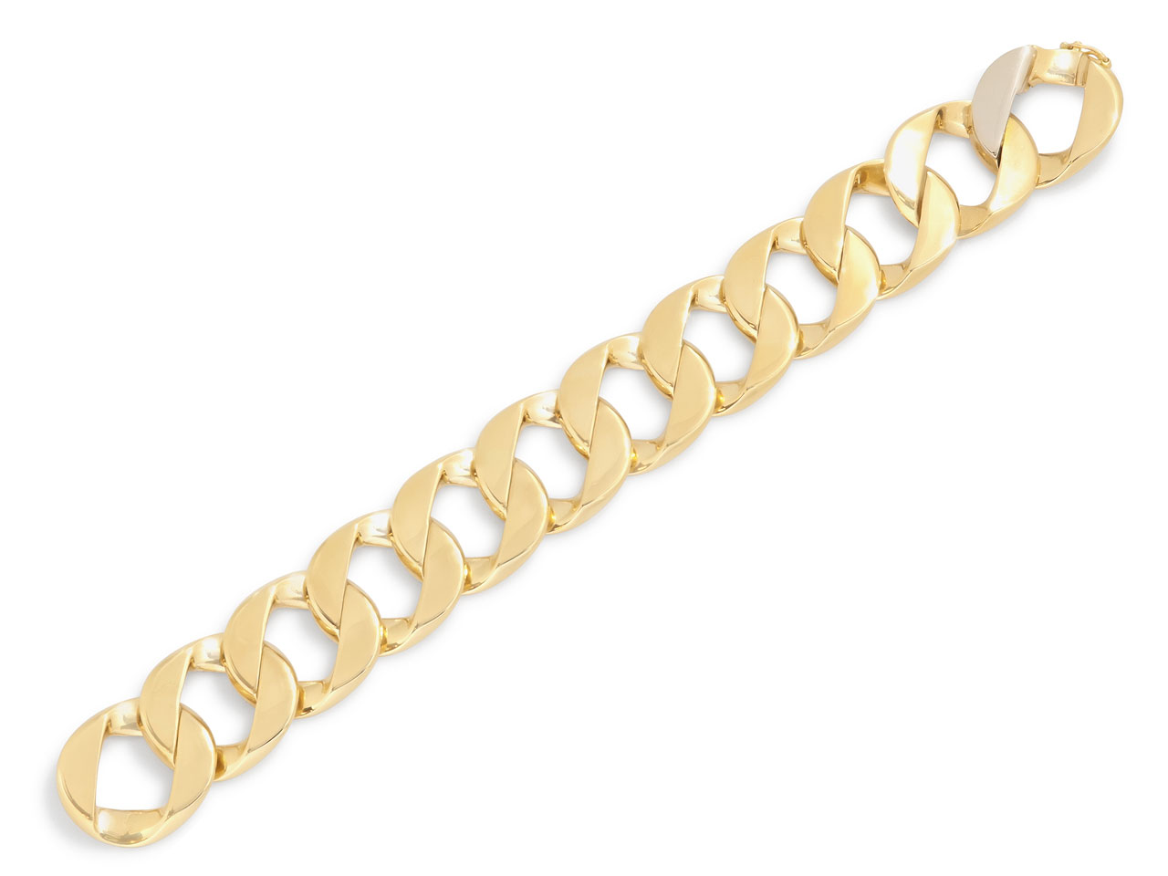 Curb Link Bracelet in 18K Gold