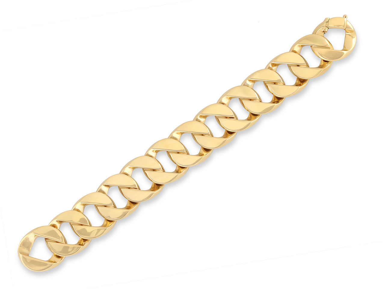 Verdura 'Curb-Link' Bracelet in 18K Gold