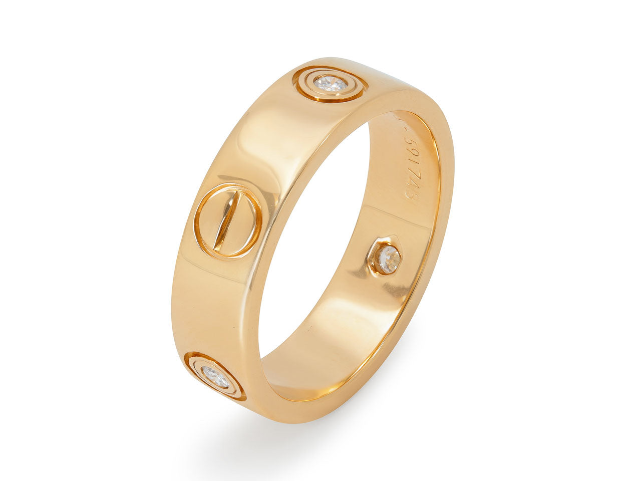 3 gold ring cartier best sale