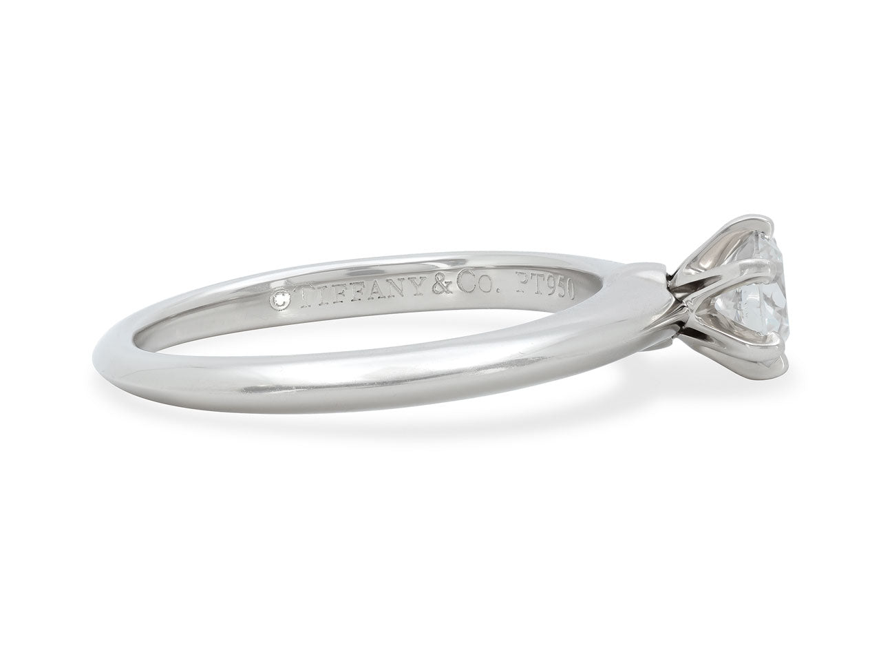 Tiffany & Co. 'Tiffany Setting' Diamond Solitaire Ring, 0.37 carat, in Platinum