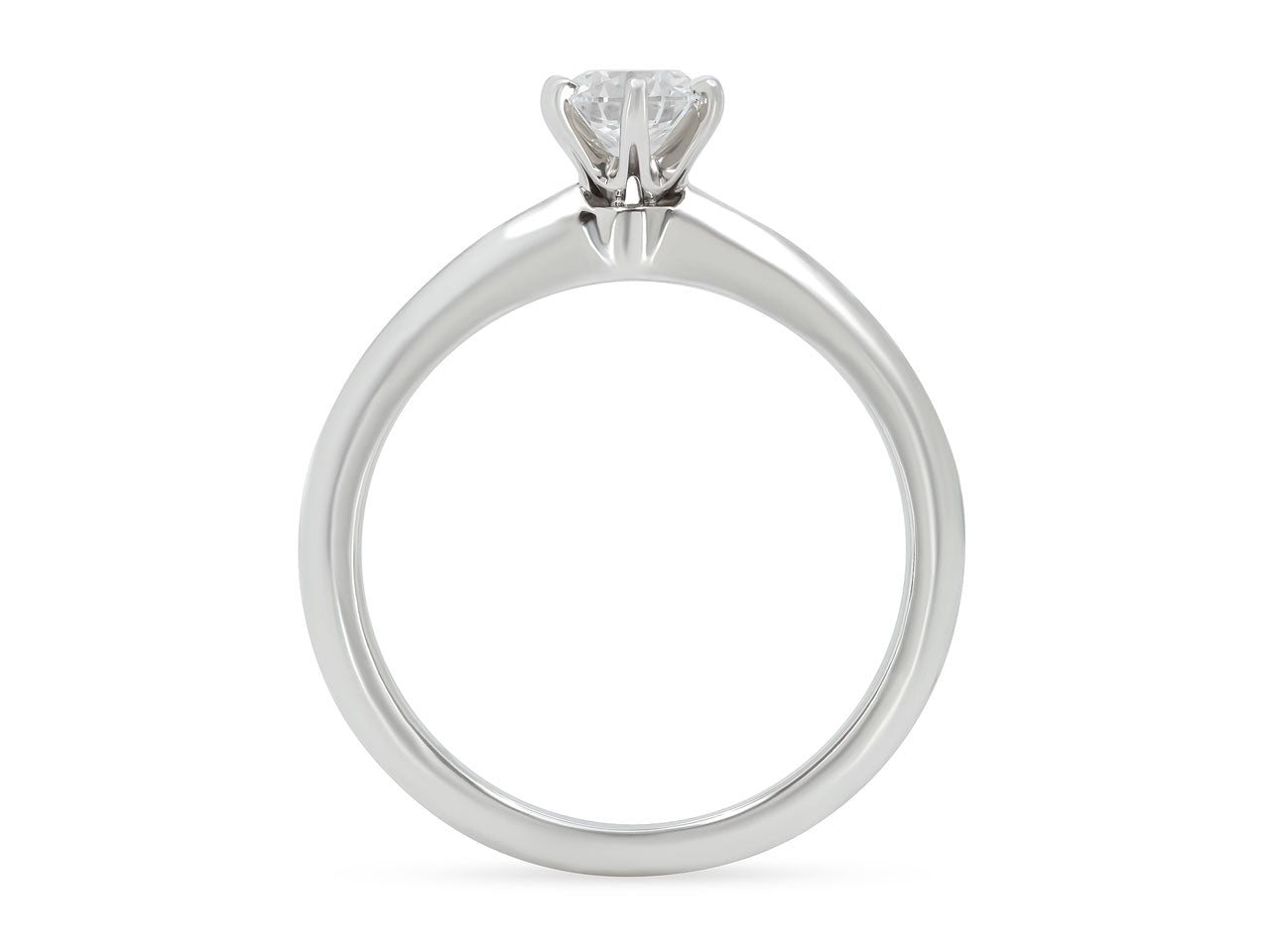 Tiffany & Co. 'Tiffany Setting' Diamond Solitaire Ring, 0.37 carat, in Platinum