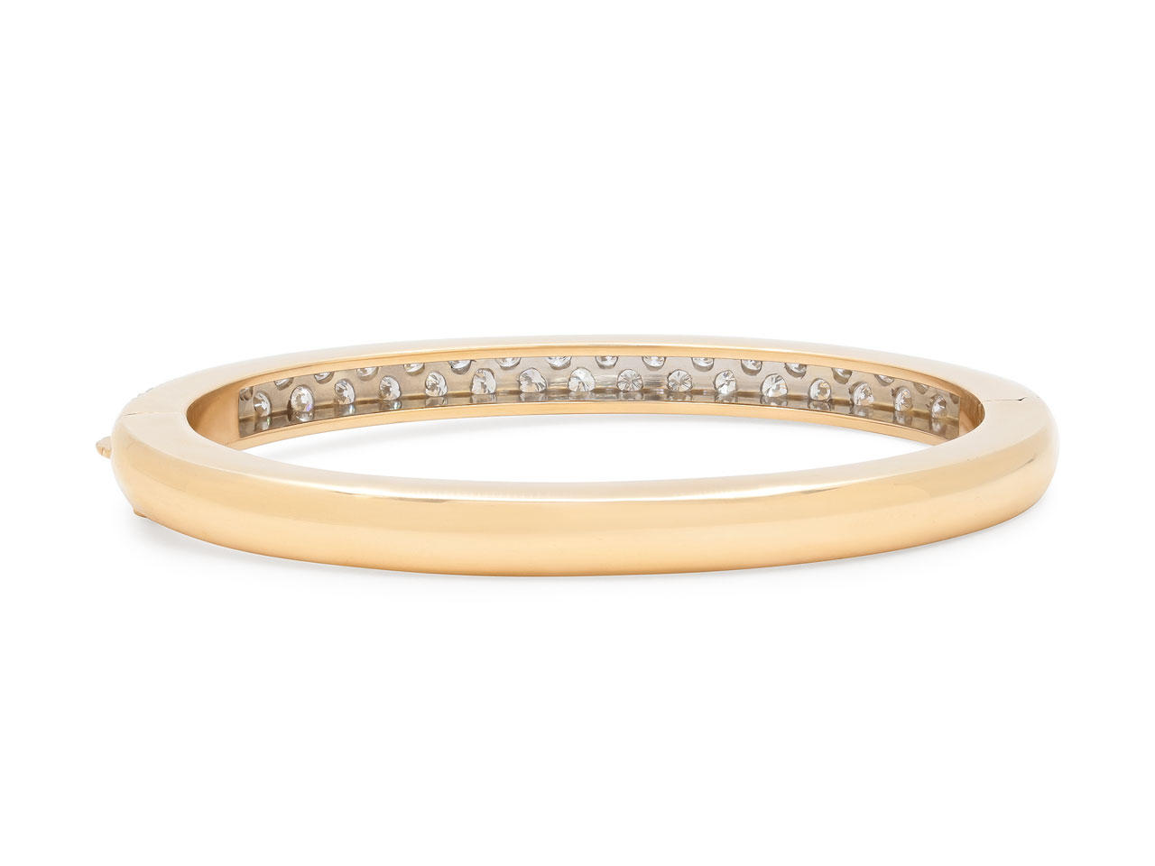 Diamond Bangle Bracelet in 14K Gold