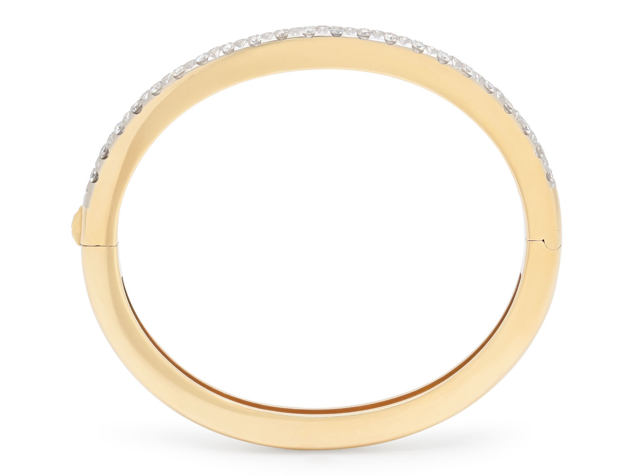 Diamond Bangle Bracelet in 14K Gold