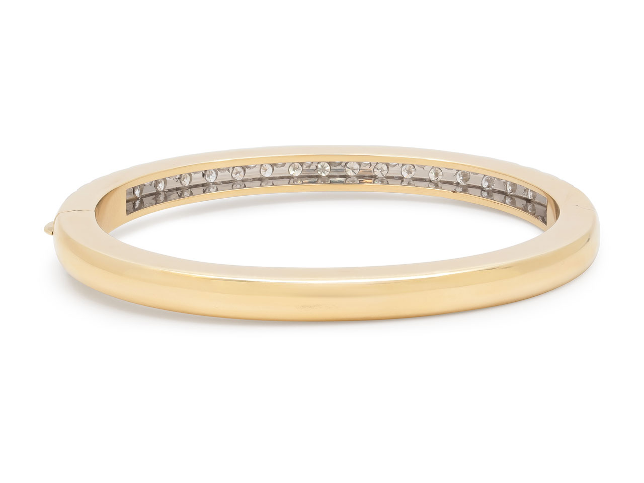 Diamond Bangle Bracelet in 14K Gold