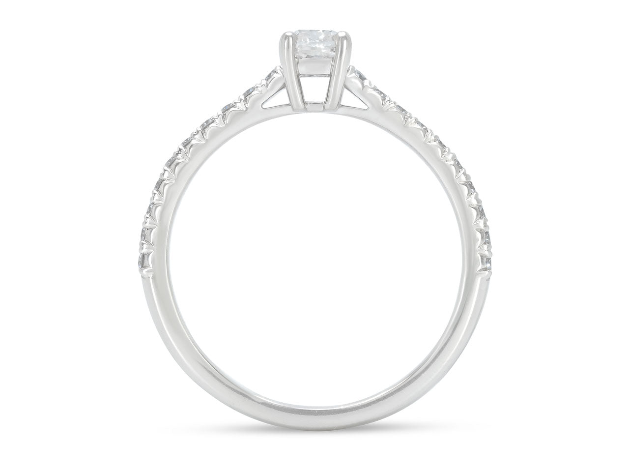 Tiffany & Co. 'Novo' Diamond Ring, 0.32 carat, in Platinum