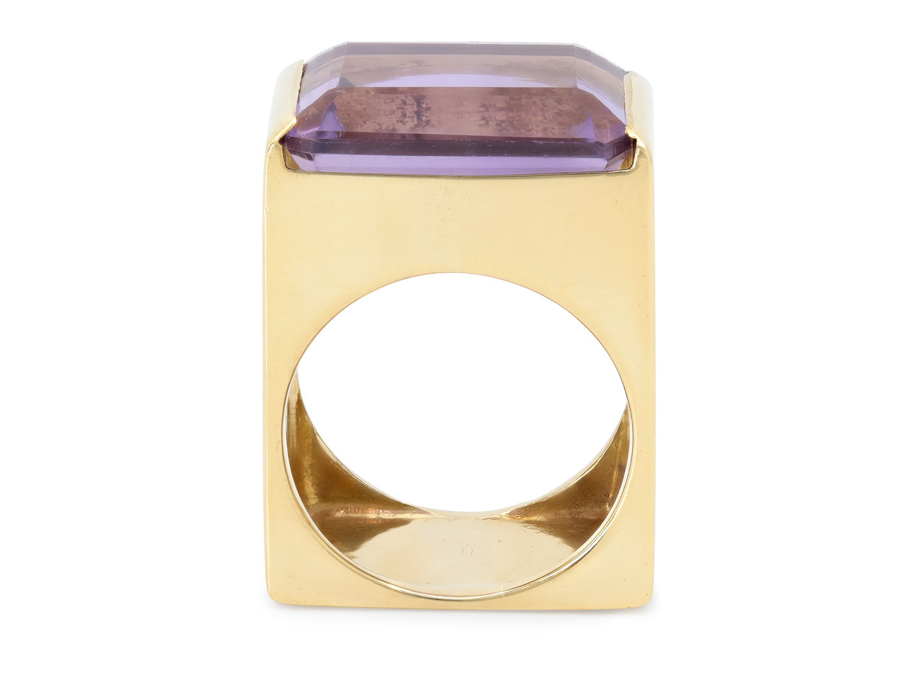 Boris LeBeau Amethyst Ring in 18K Gold