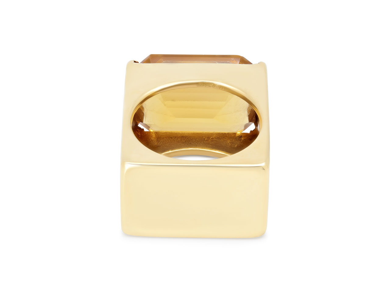 Boris LeBeau Citrine Ring in 18K Gold