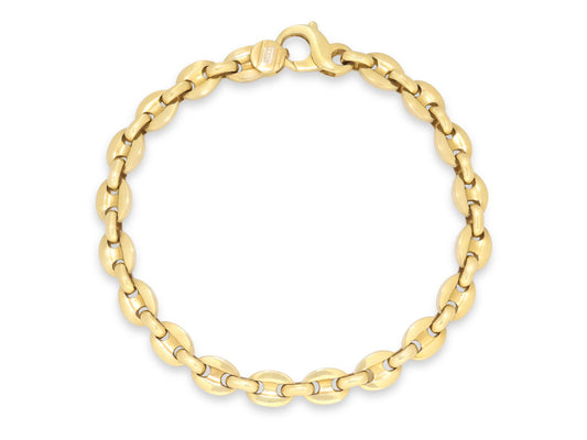 Mariner Link Bracelet in 18K Gold