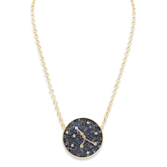 Kimberly McDonald Zodiac 'Cancer' Necklace in 18K and 14K Gold