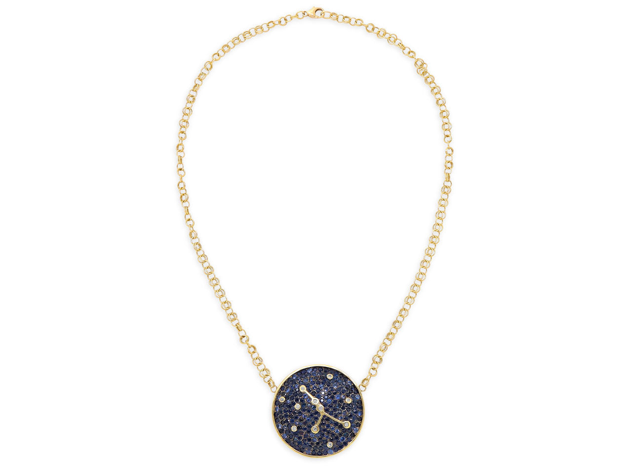 Kimberly McDonald Zodiac 'Cancer' Necklace in 18K and 14K Gold