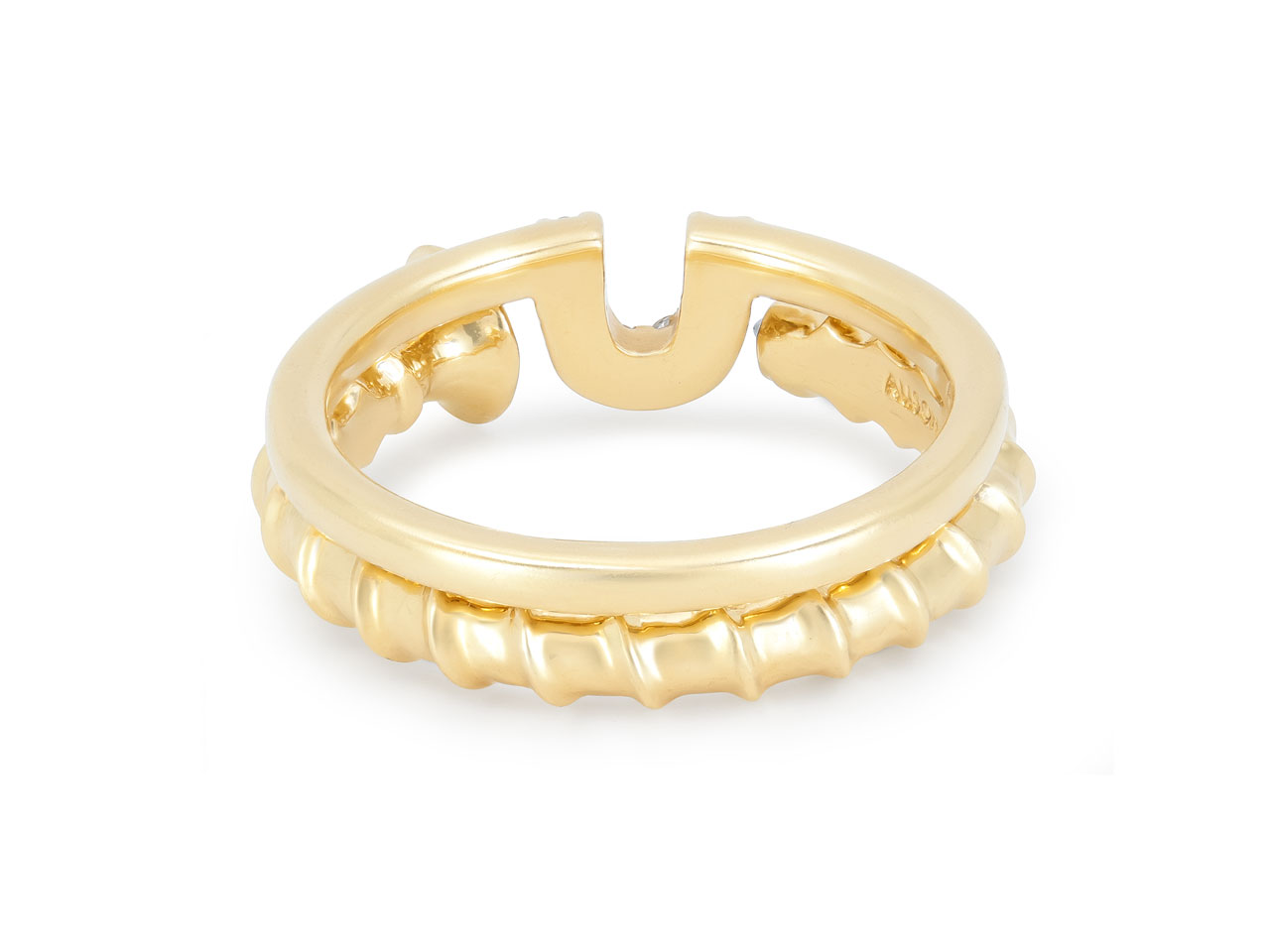 Alison Lou 'Screw Stack' Ring in 14K Gold