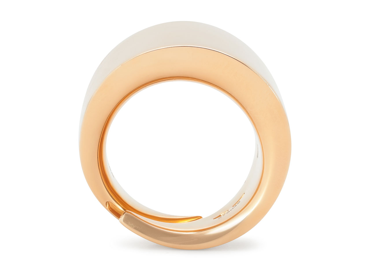 Vhernier 'Vague' Ring in 18K Rose Gold