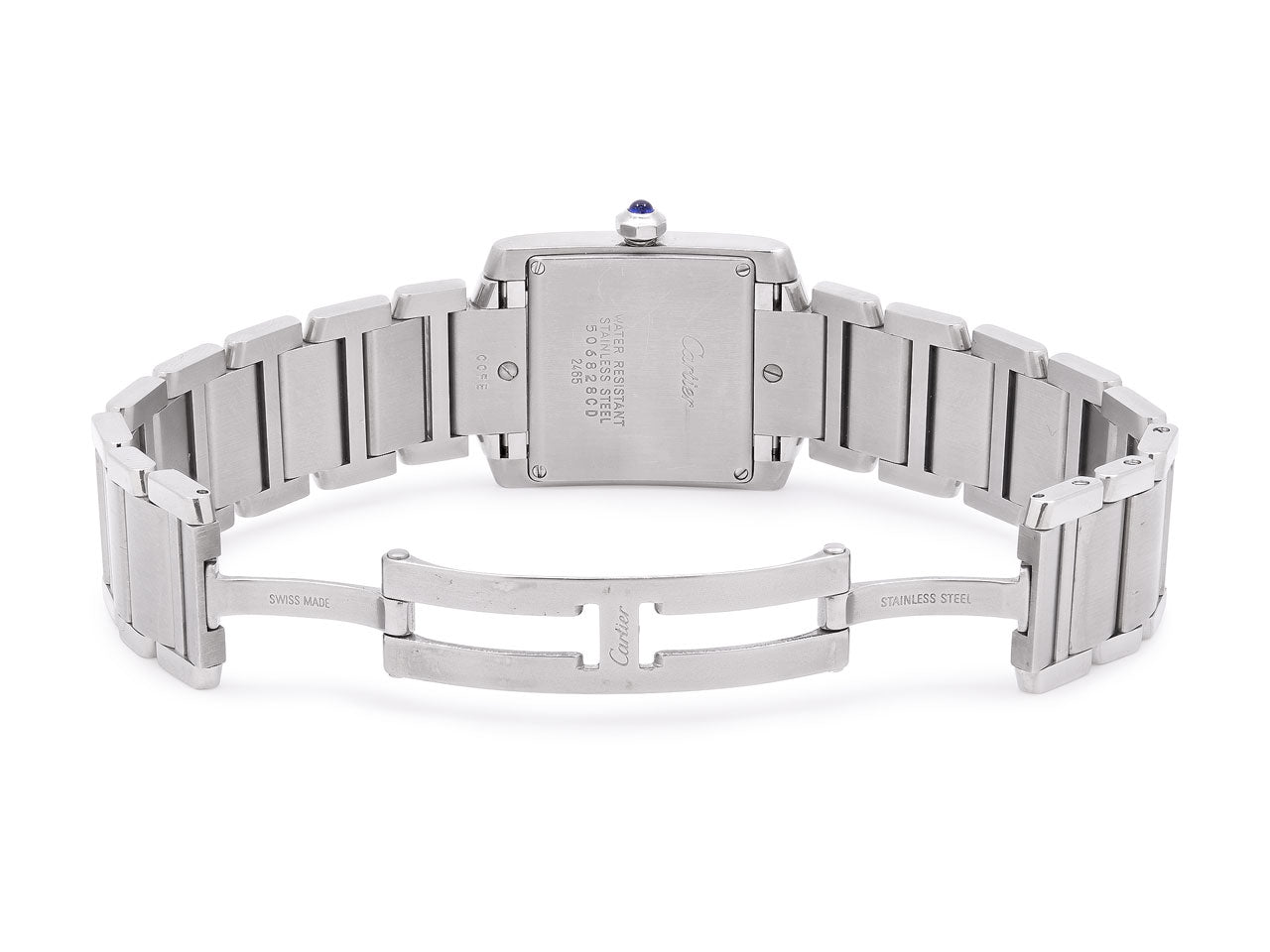 Cartier 'Tank Française' Watch in Stainless Steel, 25 mm