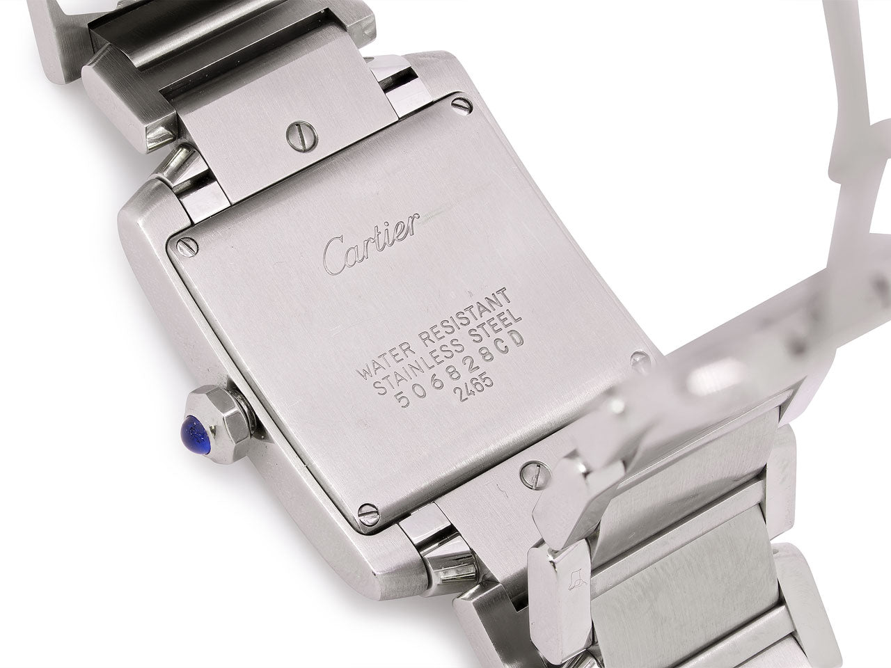 Cartier 'Tank Française' Watch in Stainless Steel, 25 mm