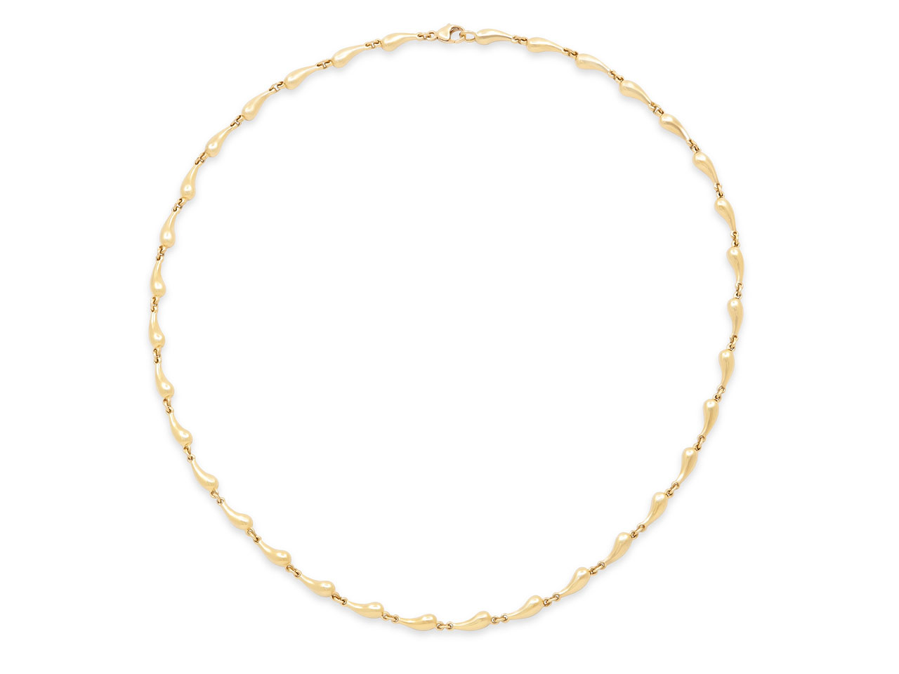 Tiffany & Co. Elsa Peretti 'Teardrop' Necklace in 18K Gold