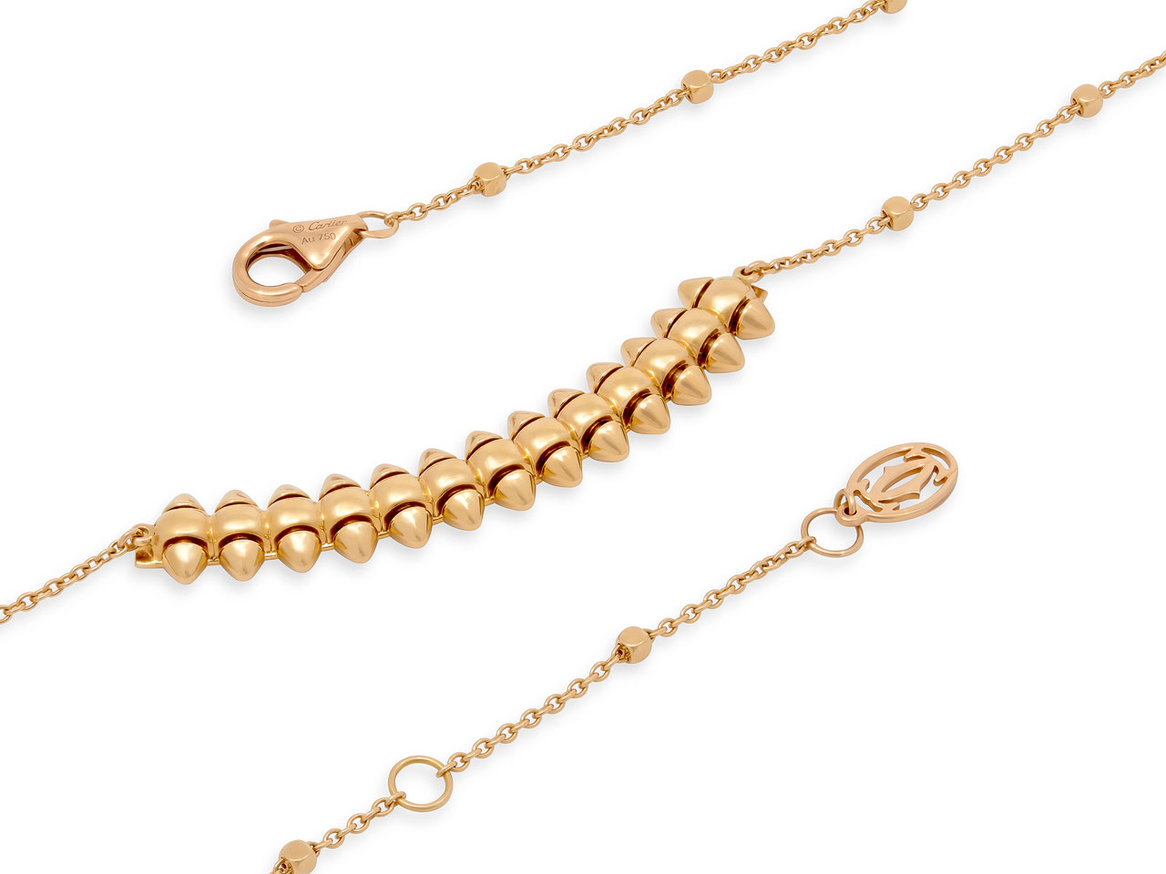 Cartier 'Clash de Cartier' Necklace in 18K Rose Gold, Small Model