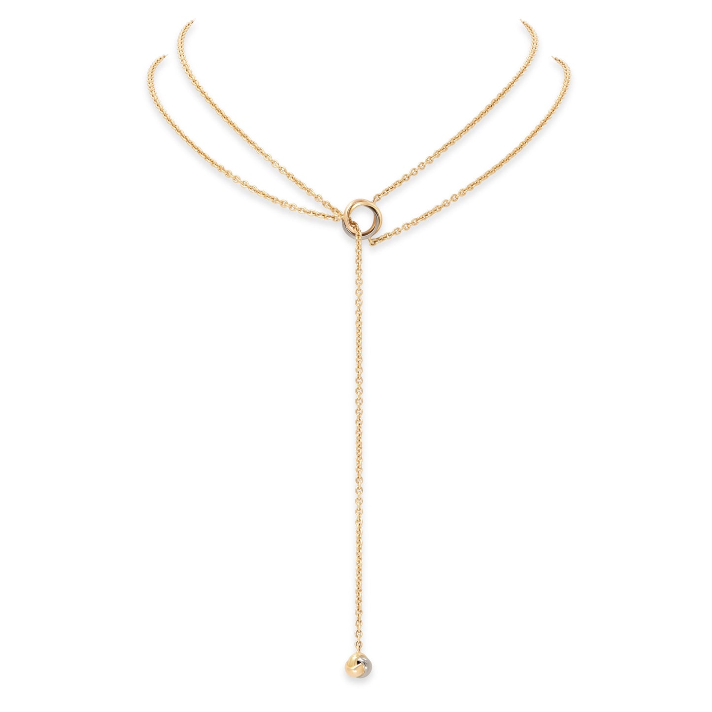 Cartier 'Trinity Pampilles' Necklace in 18K Gold