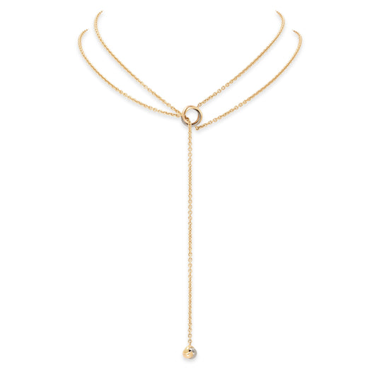 Cartier 'Trinity Pampilles' Necklace in 18K Gold