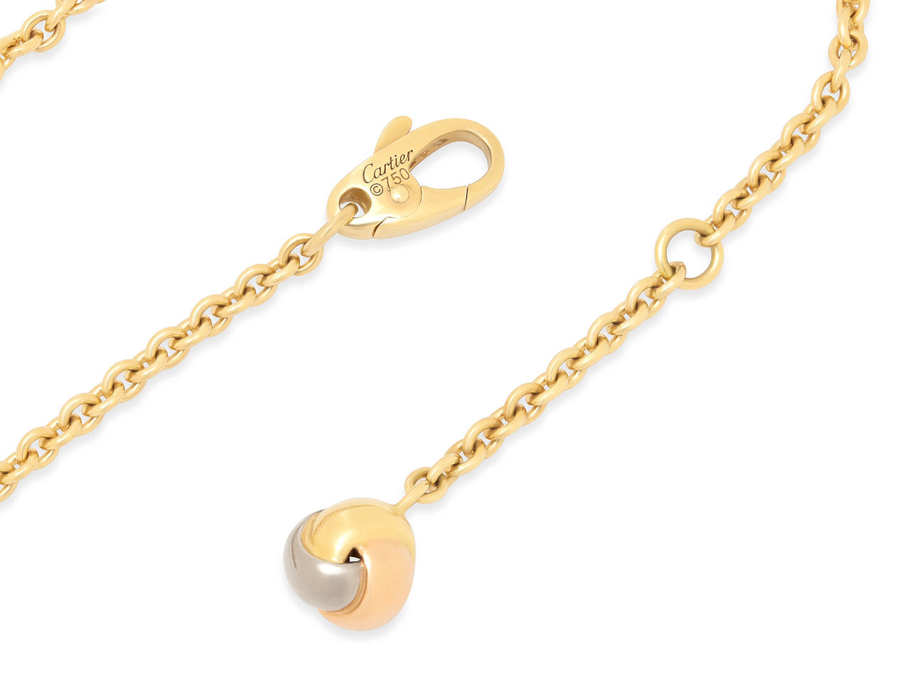 Cartier 'Baby Trinity Pampilles' Bracelet in 18K Gold