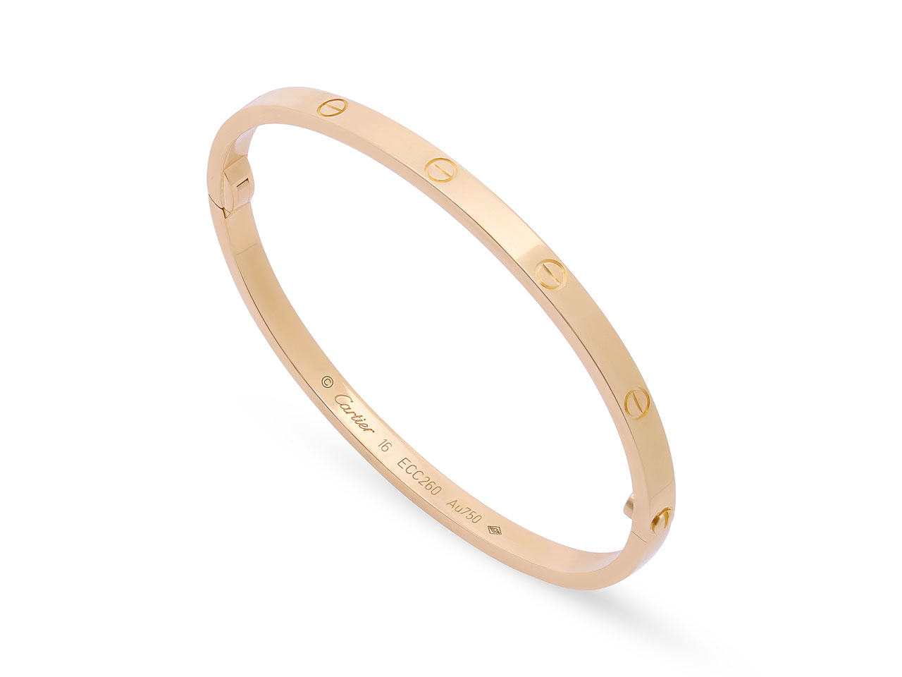 Cartier 'Love' Bracelet in 18K Gold, Small Model, Size 16