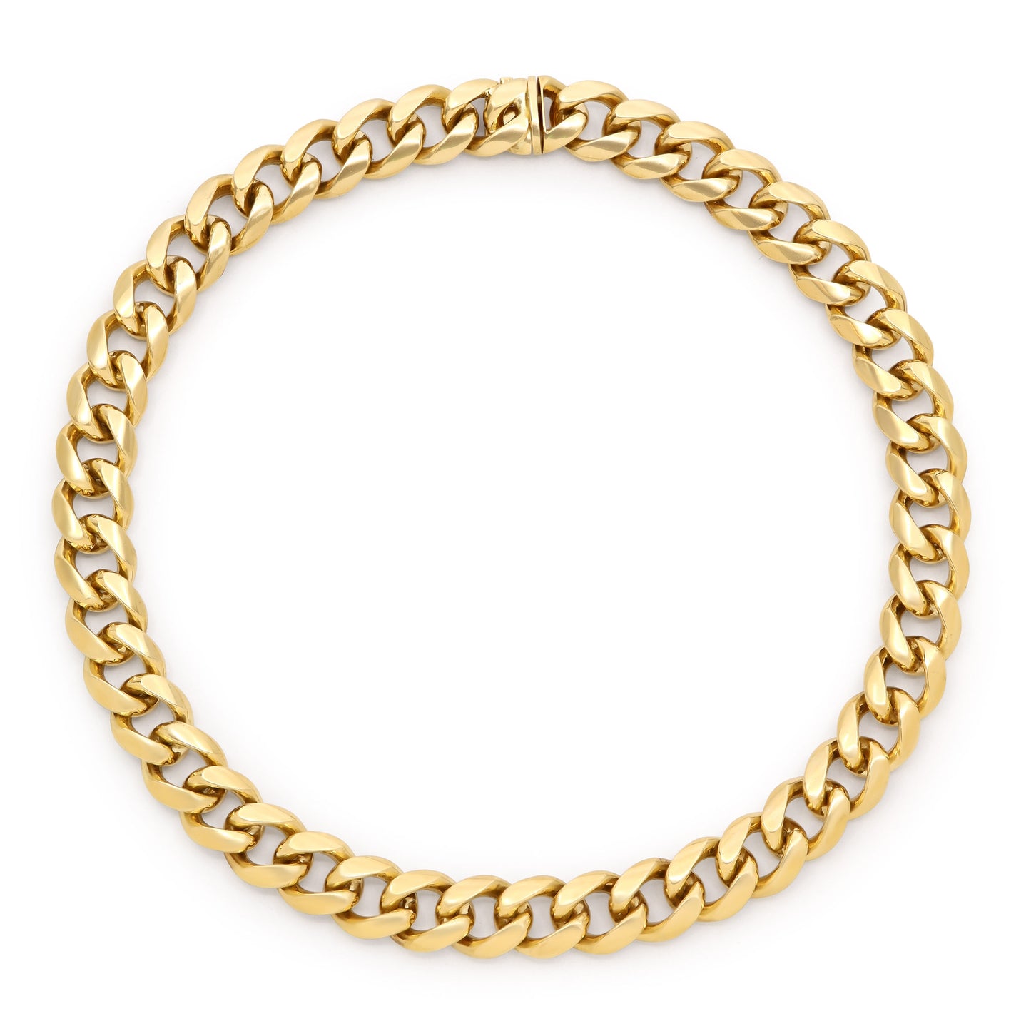 Curblink Necklace in 18K Gold