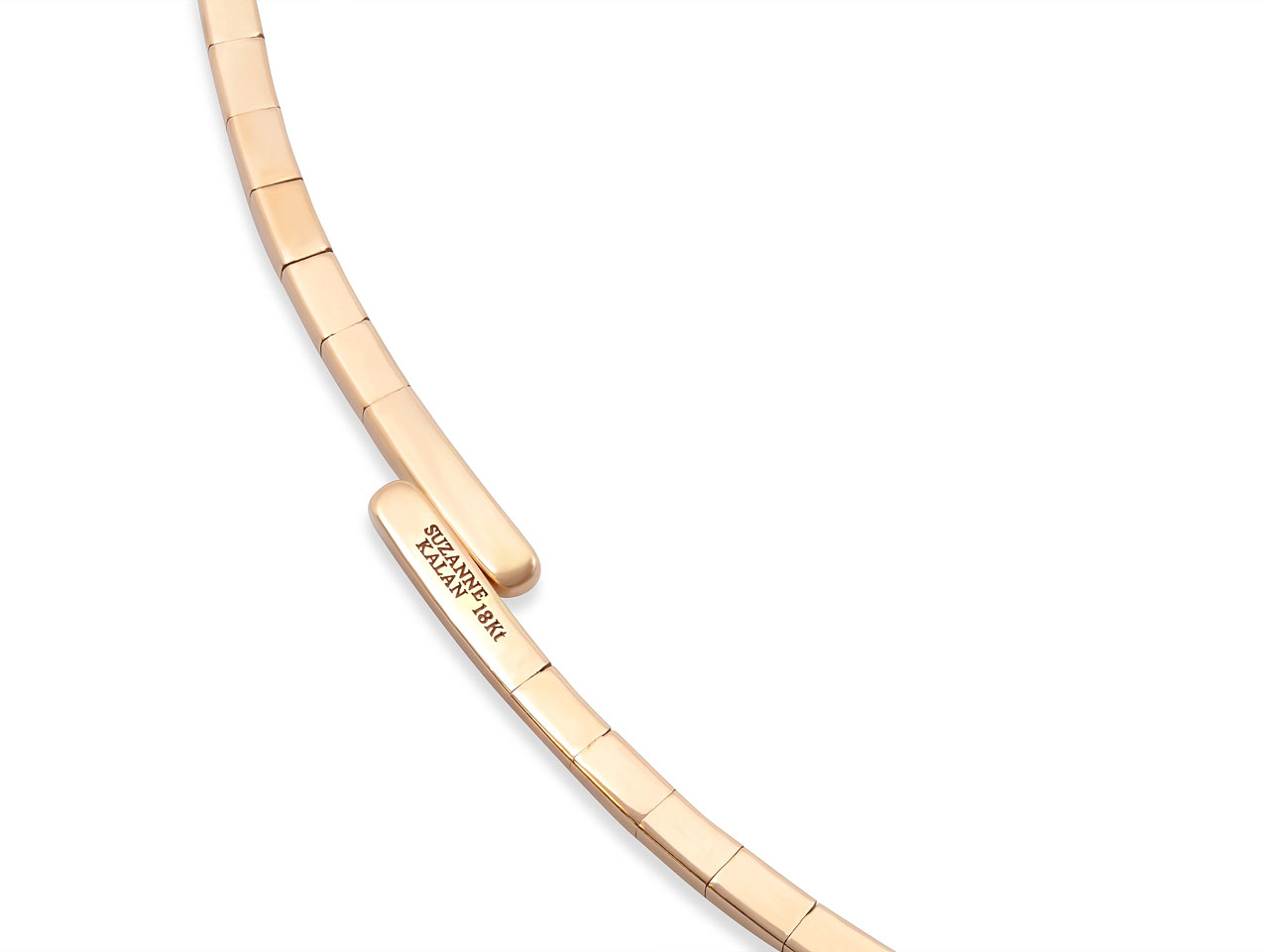 Suzanne Kalan 'Cascade Fireworks' Diamond Choker in 18K Rose Gold