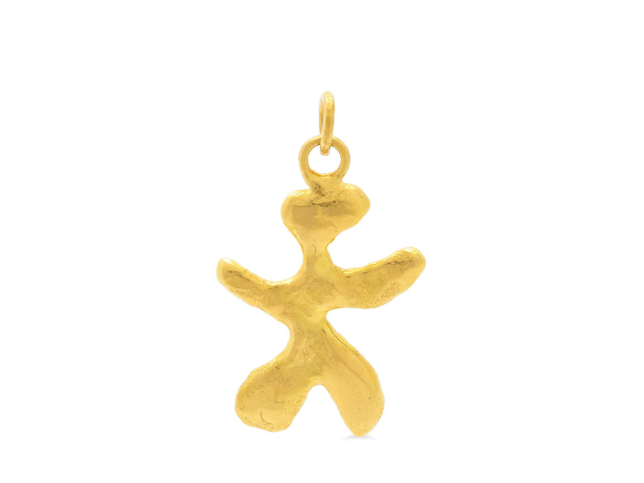 Jean Mahie 'Gigolette' Pendant in 22k Gold