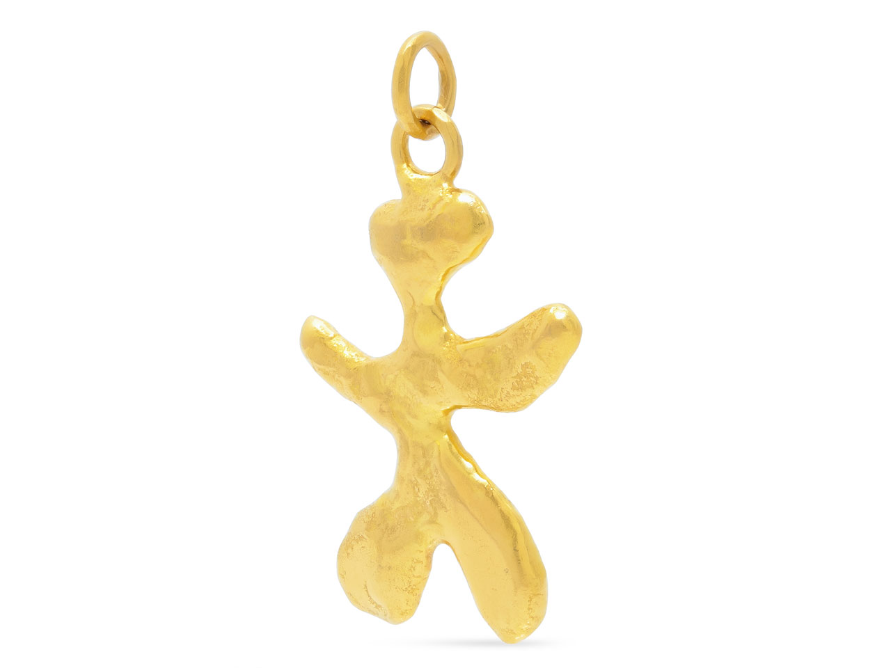 Jean Mahie 'Gigolette' Pendant in 22k Gold