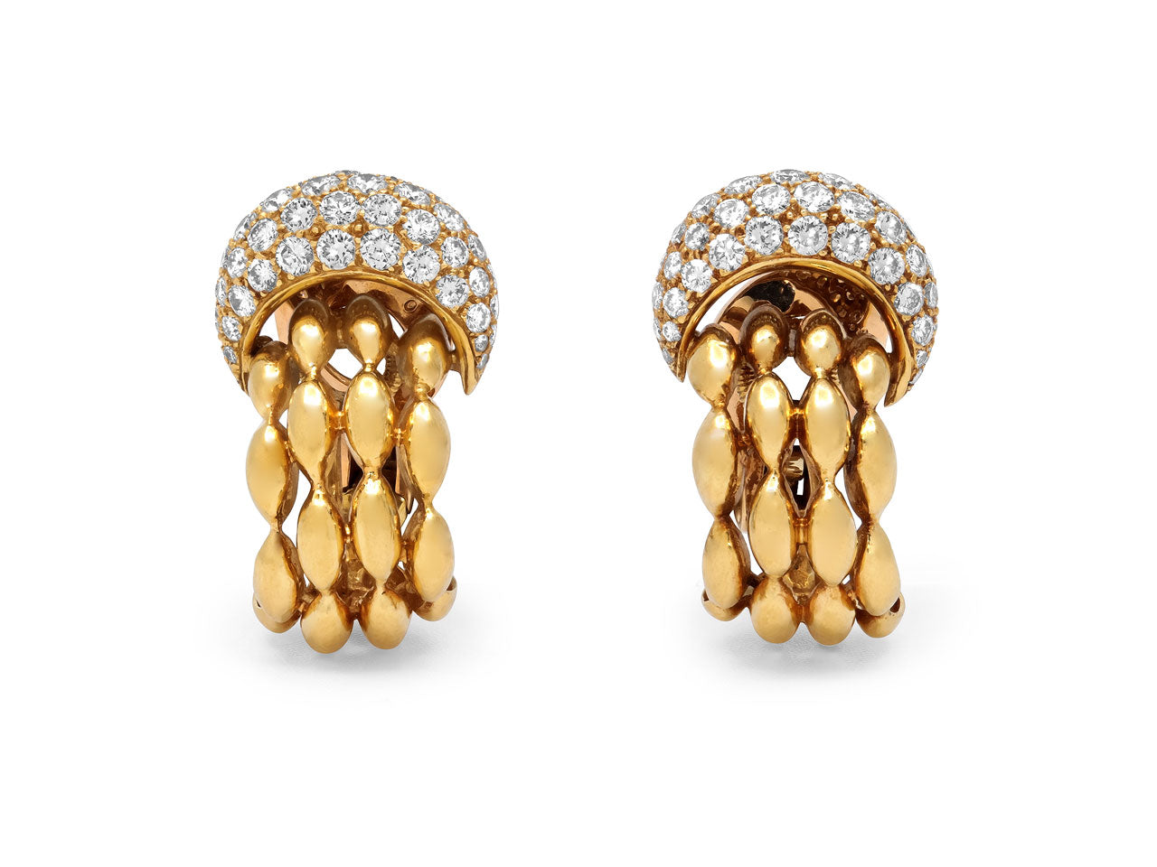 Louis Gerard Diamond Earrings in 18K Gold