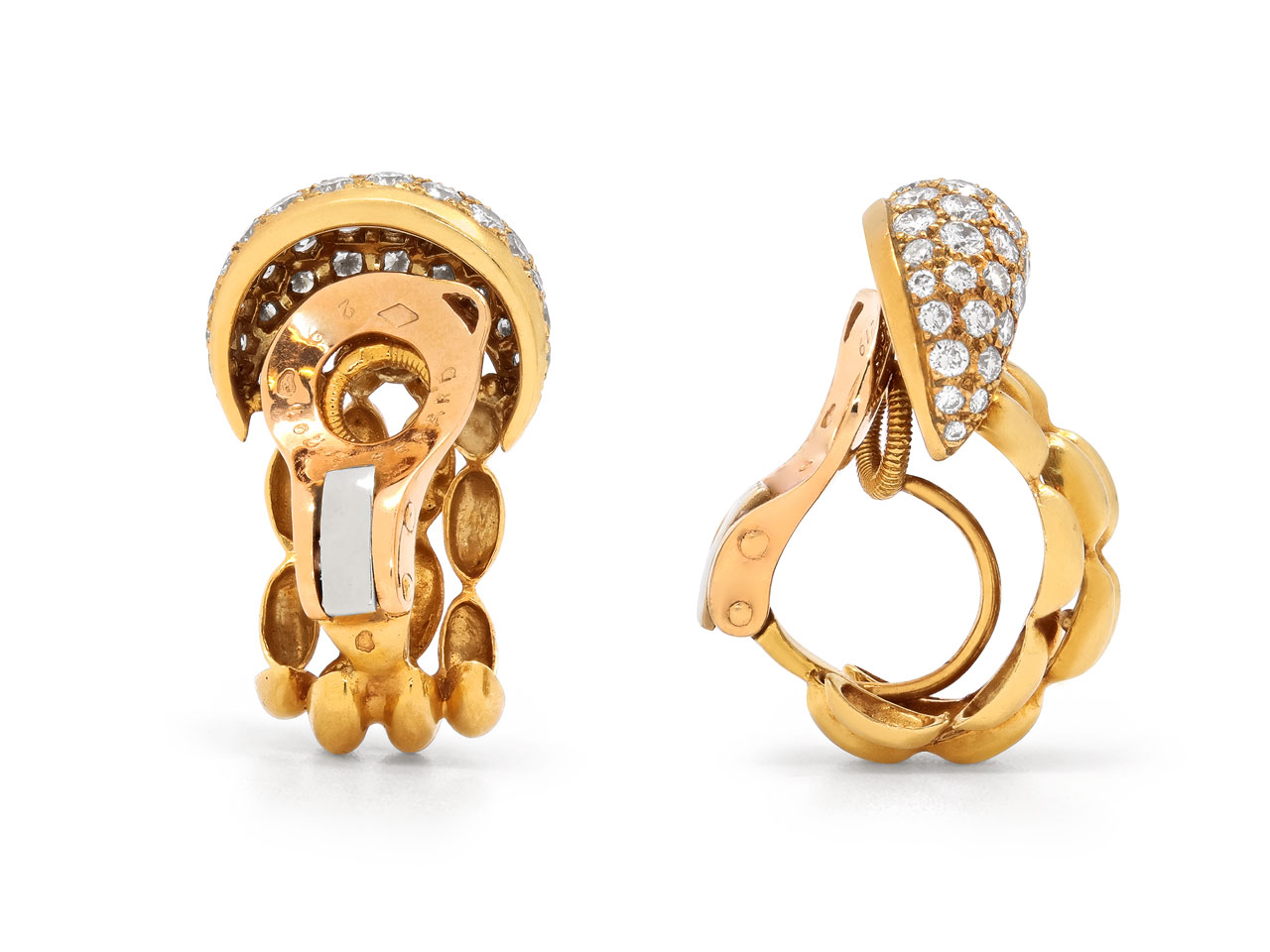 Louis Gerard Diamond Earrings in 18K Gold